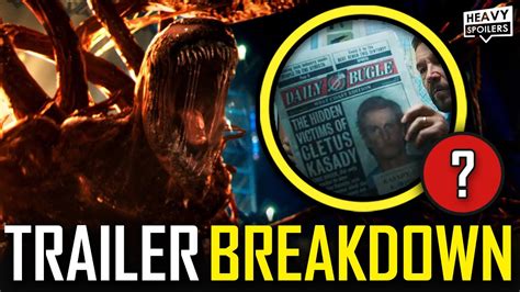 Venom 2 Let There Be Carnage Trailer Breakdown Easter Eggs Explained