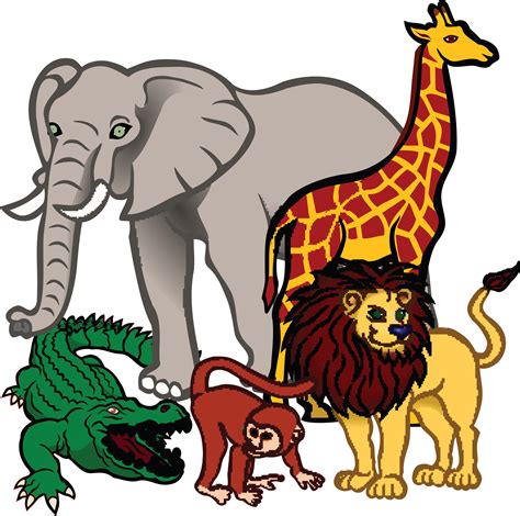 Transparent Zoo Gate Clipart African Animals Clipart Png Download