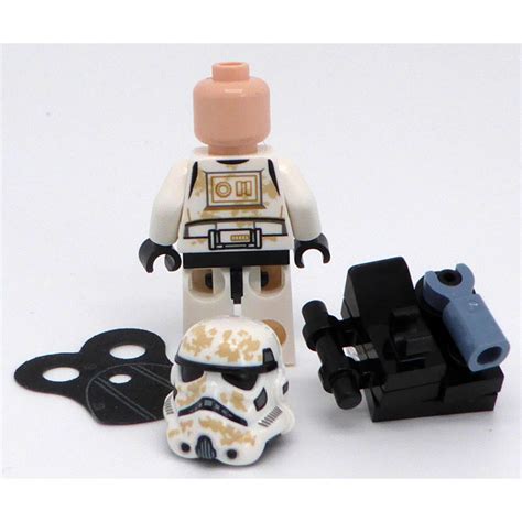 Lego Sandtrooper Black Pauldron Survival Backpack Minifigure Brick