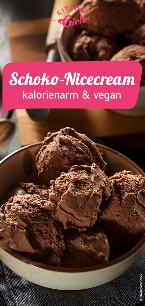 Even better, you don't have to wait for the store to open. Chocolate Nicecream recipe - ice cream low-calorie & vegan ...