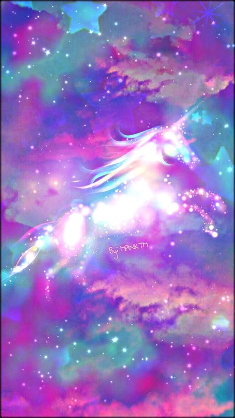 ©2016 Unicorn Galaxy Wallpaper My Wallpaper Creations In 2019