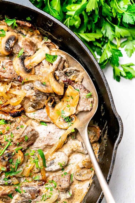 Keto Beef Stroganoff One Pan Recipe Keto Diet Foodie