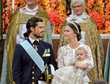 Prince Carl Philip and Princess Sofia of Sweden Christen Their New Son ...