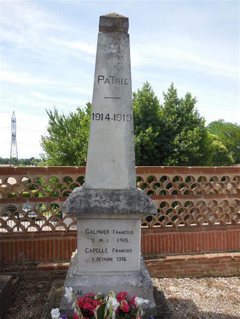 Monument à Vieille Toulouse Les monuments aux morts