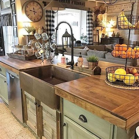 Astonishing Farmhouse Kitchen Design Ideas With Bohemian Vibes In Rustic Farmhouse