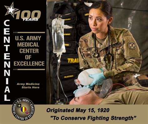 Us Army Medical Center Of Excellence Recognizes Its Centennial