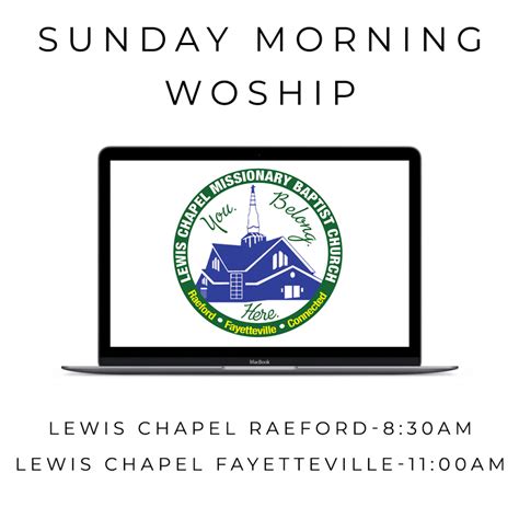 Sunday Lewis Chapel Missionary Baptist Church