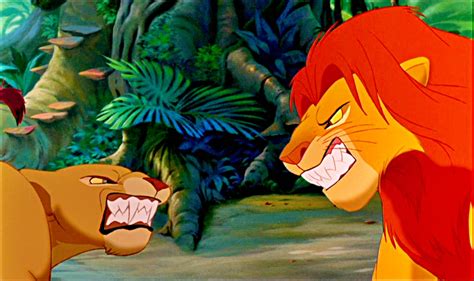 The Lion King Photo Nala And Simbas Fight Lion King Pictures Lion