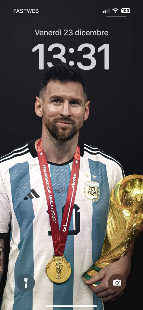 Lionel Messi 2022 World Cup Wallpaper