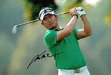 Y E YANG Yong-Eun SIGNED AUTOGRAPH Golf 12x8 Photo 1 AFTAL COA PGA ...