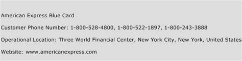 We want to hear from you. American Express Blue Card Contact Number | American ...