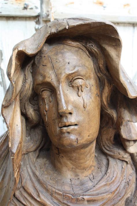18th Century Italian Statue Of A Weeping Mary Magdalene At 1stdibs
