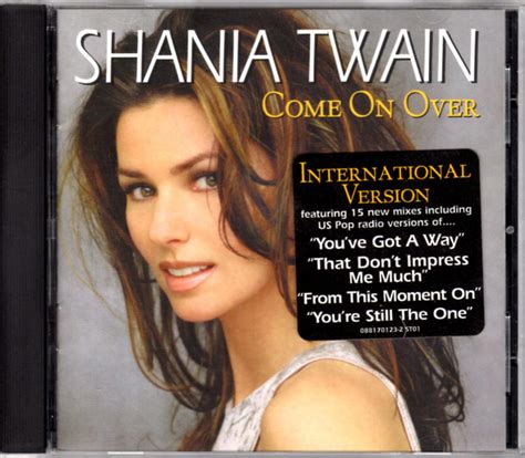 Shania Twain Come On Over International Version Cd Discogs