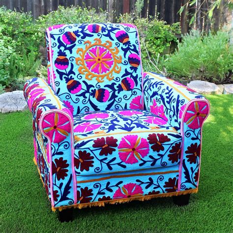 Project create is a nonprofit in new orleans dedicated to promoting art and creativity in the entire community. No Sew Upholstered Boho Chair! | Boho chair, Reupholster ...