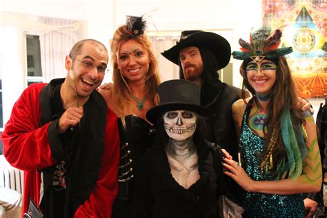 Allyson Grey With Featured Artists At Cosms Annual Deities And Demons