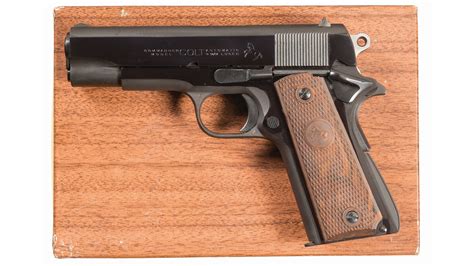 Colt Pre Series 70 Lightweight Commander Pistol In 9mm Luger Rock