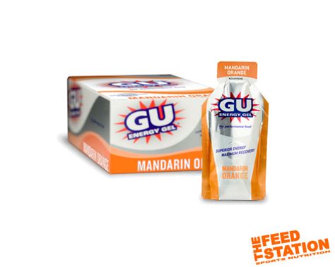 Gu Energy Gel 12 Pack The Feed Station Endurance Sports Nutrition