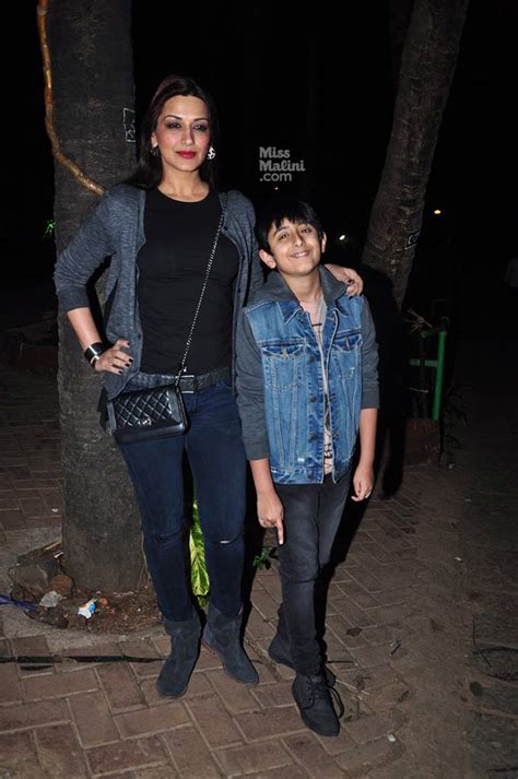 So Cute Sonali Bendre And Her Son Wore Matching Outfits Missmalini