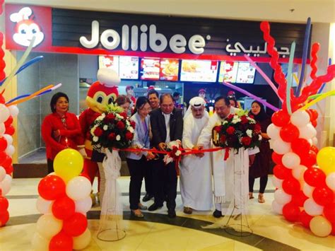 Jollibee Opens Its 4th Branch In Kuwait Marina Mall Food Court