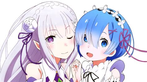 Rezero Best Girl 1080p Waifus Anime Emilia Monas Chinas Re Zero