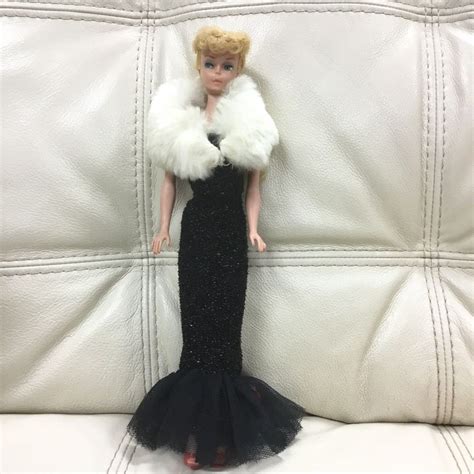 Vintage Mattel 1958 Mcmlviii Barbie Doll Made In Japan My2 Mattel