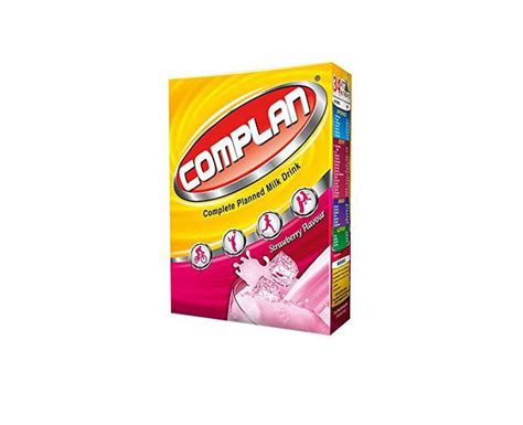 Complan Complete Planned Milk Drink Strawberry Flavour Carton 500gm