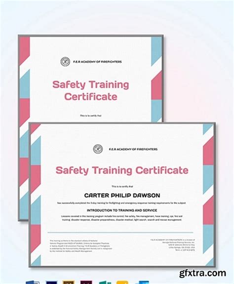 Final Fire Safety Certificate Template Fabtemplatez My Xxx Hot Girl