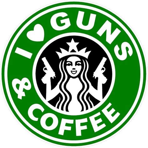 Embellishments Papercraft Paper Party And Kids Guns And Coffee Sticker
