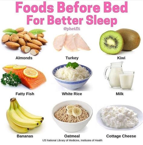 Foods Before Bed For Better Sleep Healthy Bedtime Snacks Good Foods