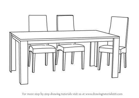 Kitchen Table Drawing 30 