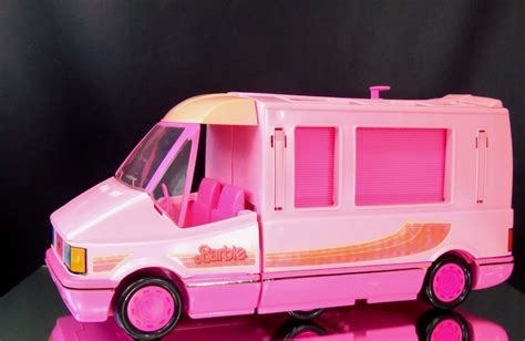 Vintage Mattel Barbie Magical Rv Motor Home Camper With Lot Of