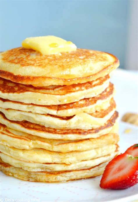 Easy Fluffy American Pancakes — Dels Cooking Twist