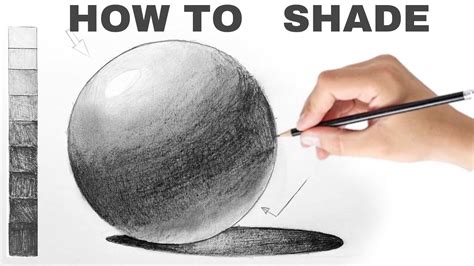 Graphite Drawing Of Shading Texture 01 Printable Art Lesson Plan