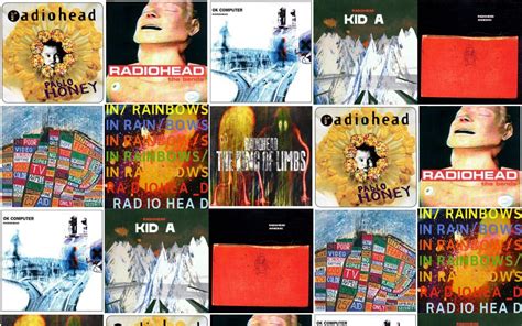 Radiohead Pablo Honey Bends Ok Computer Kid Amnesiac