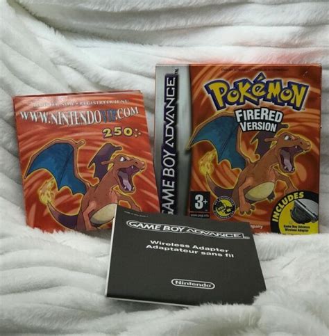 Pokemon Firered Version Nintendo Game Boy Advance 2004 European