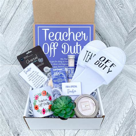 Teacher Appreciation T Set Teacher Off Duty Teacher T Box Set