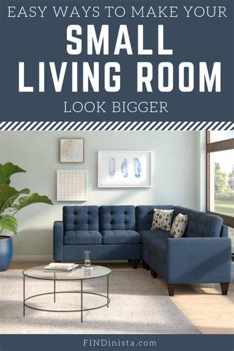 19 Easy Ways To Make A Small Living Room Look Bigger Simple Tips You
