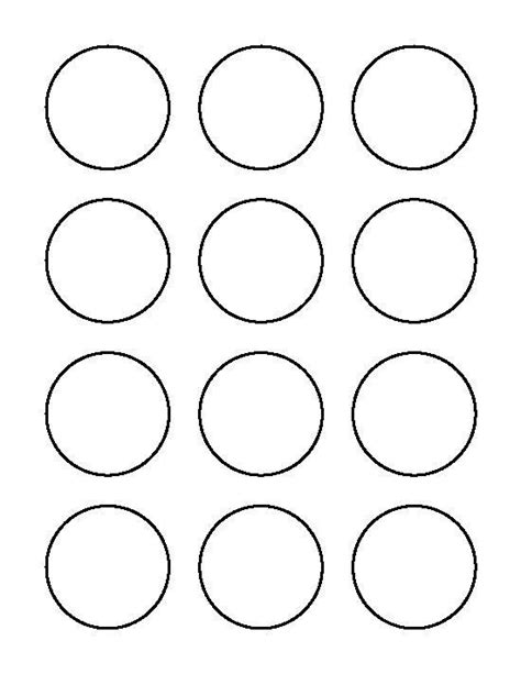 1 In Circle Template For Your Needs