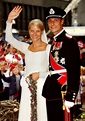 Prince Haakon and Mette-Marit Tjessem Høiby on their wedding day ...