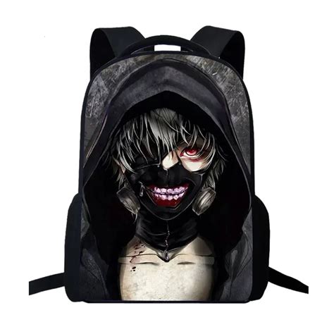 Anime Tokyo Ghoul Backpack Women Men Travel Backpack Laptop Backpack