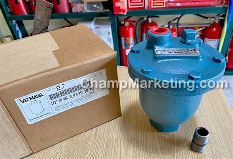 Val Matic Model 227 Air Release Valve 300 Psi Ulfm Approved Usa