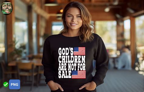 Gods Children Are Not For Sale Afbeelding Door Ame · Creative Fabrica