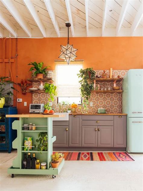 Farmhouse Kitchen Design Ideas With Bohemian Vibes Homemydesign