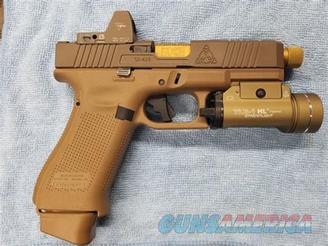 Glock 19x Supressor Ready Compact Pistol Faxon For Sale