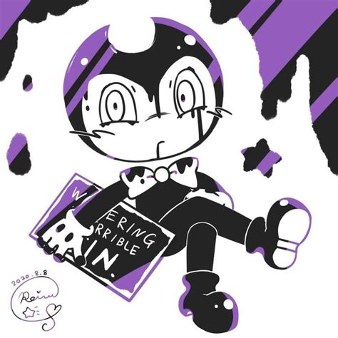 Pin By Zulma Duanes On Kawai Bendy And The Ink Machine Fan Art Ink