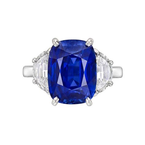 Find great deals on ebay for harry winston ring. Harry Winston 6.49 Carat Sapphire and Diamond Ring at 1stdibs