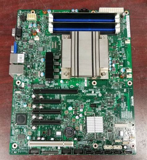Intel Server Board S1200btl E98681 352 With Io Plate For Sale Online