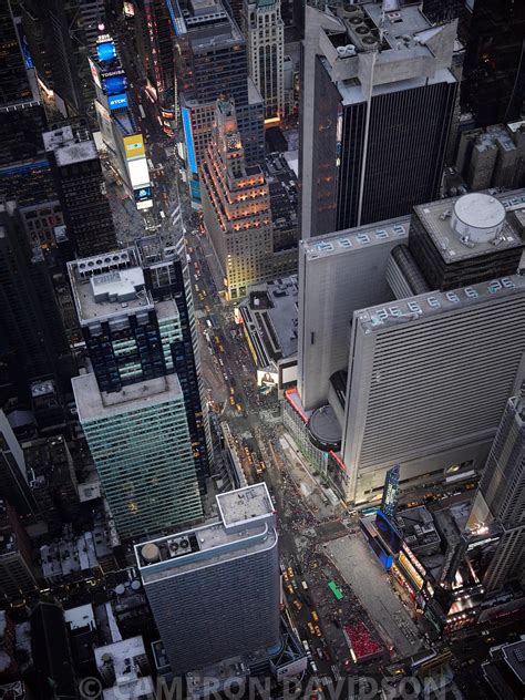Aerialstock Aerial Photograph Of Times Square In New York City