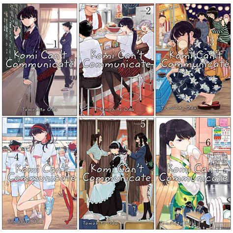 Komi Cant Communicate Vol 1 6 Books Collection Set By Tomohito Oda By Tomohito Oda Goodreads