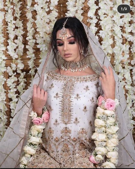 Pakistani Bridal Dress Nikah Dress Etsy Uk